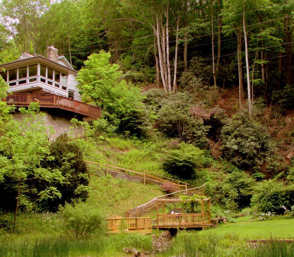 Red Leaf River Inn Waynesville Buitenkant foto
