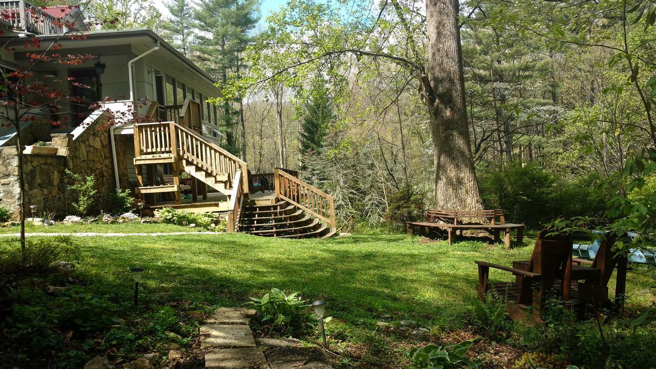 Red Leaf River Inn Waynesville Buitenkant foto